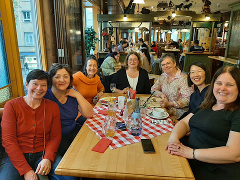 Brauhaus - Ein Tisch voller Bloggerinnen