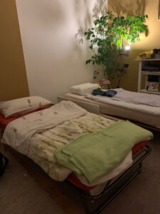 Zwei Bettstellen für unsere Zeit in Stuttgart.