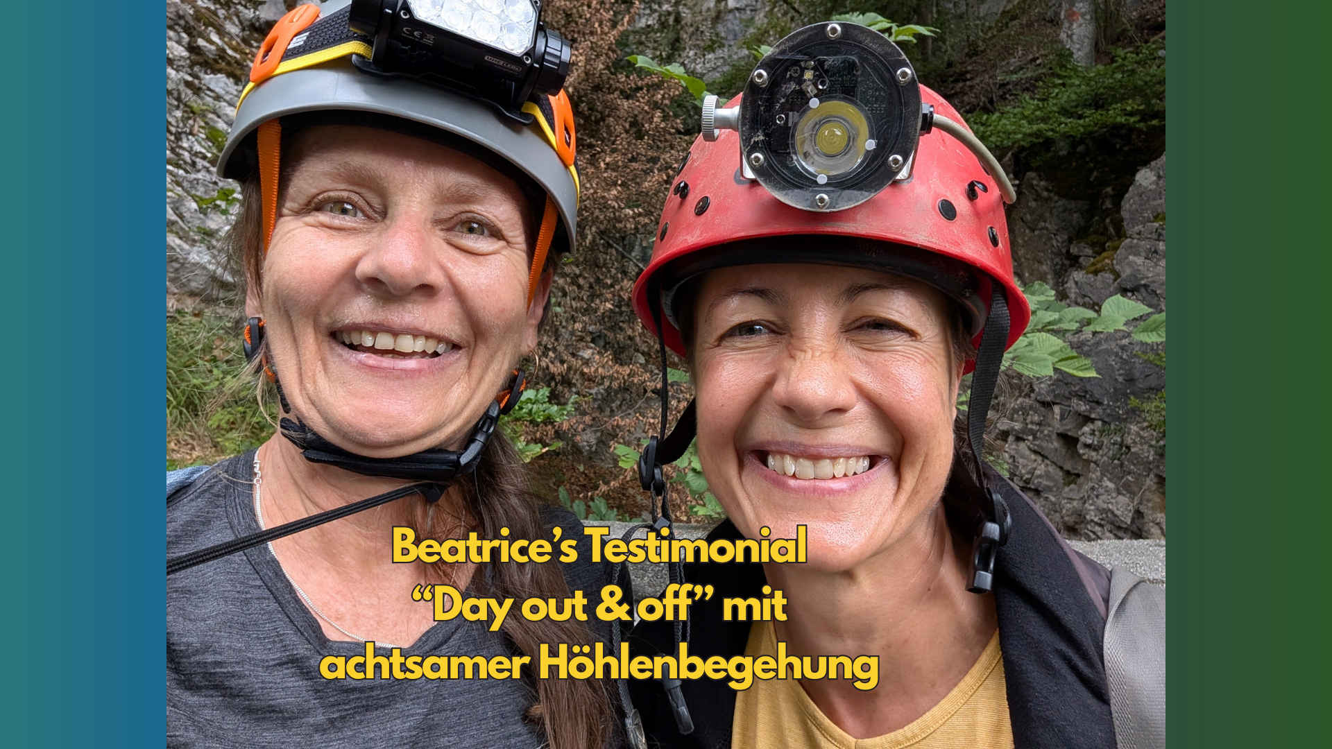 Vorfreude für Höhle steht ins Gesicht geschrieben